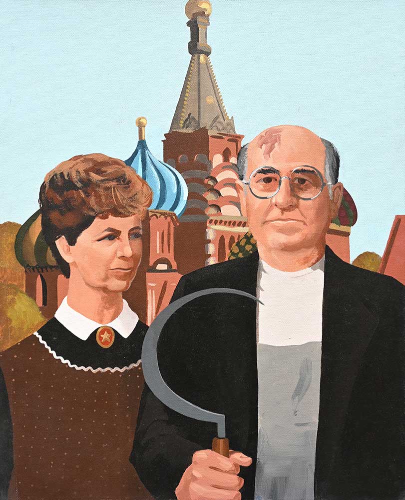 American Gothic Russian Gothic Fall of the Berlin Wall